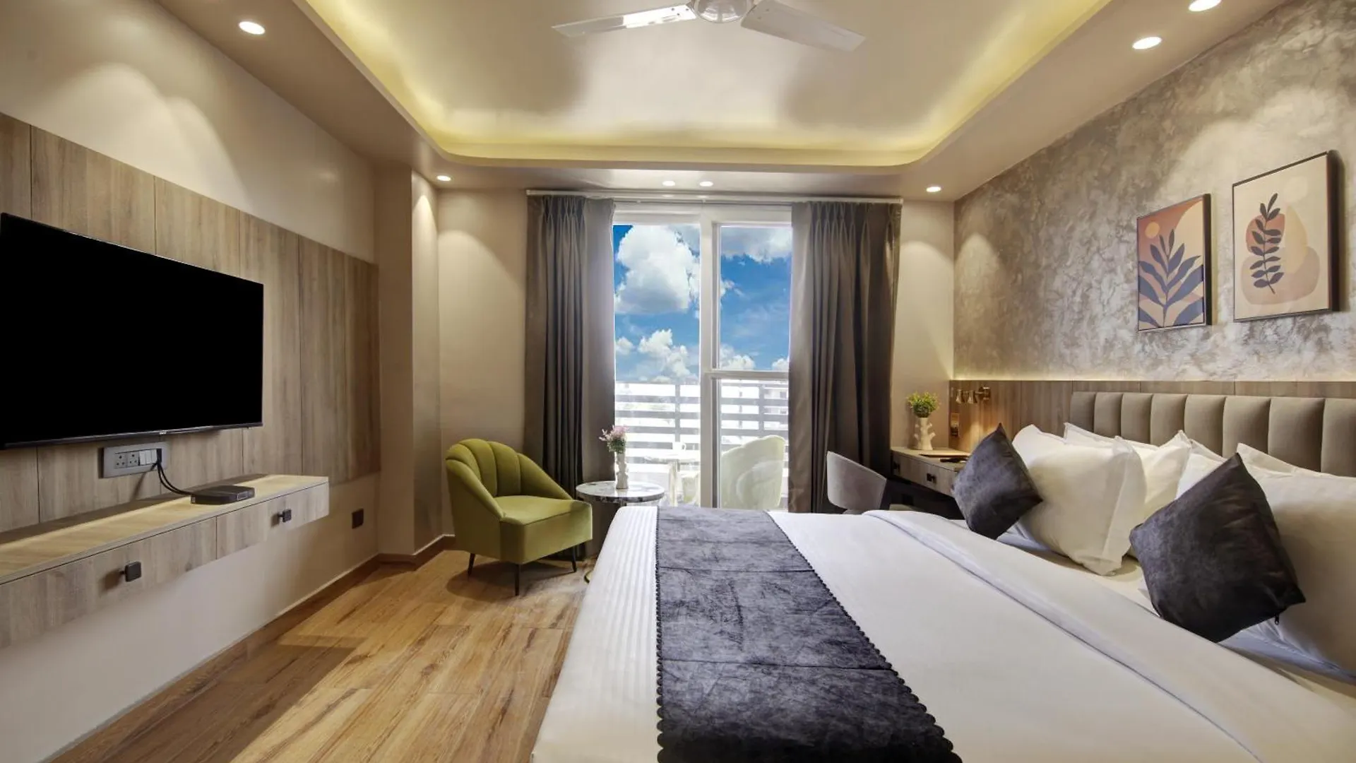 Saltstayz Premier - Near Golf Course Road & Sector 57 Γκουργκάον Ξενοδοχείο